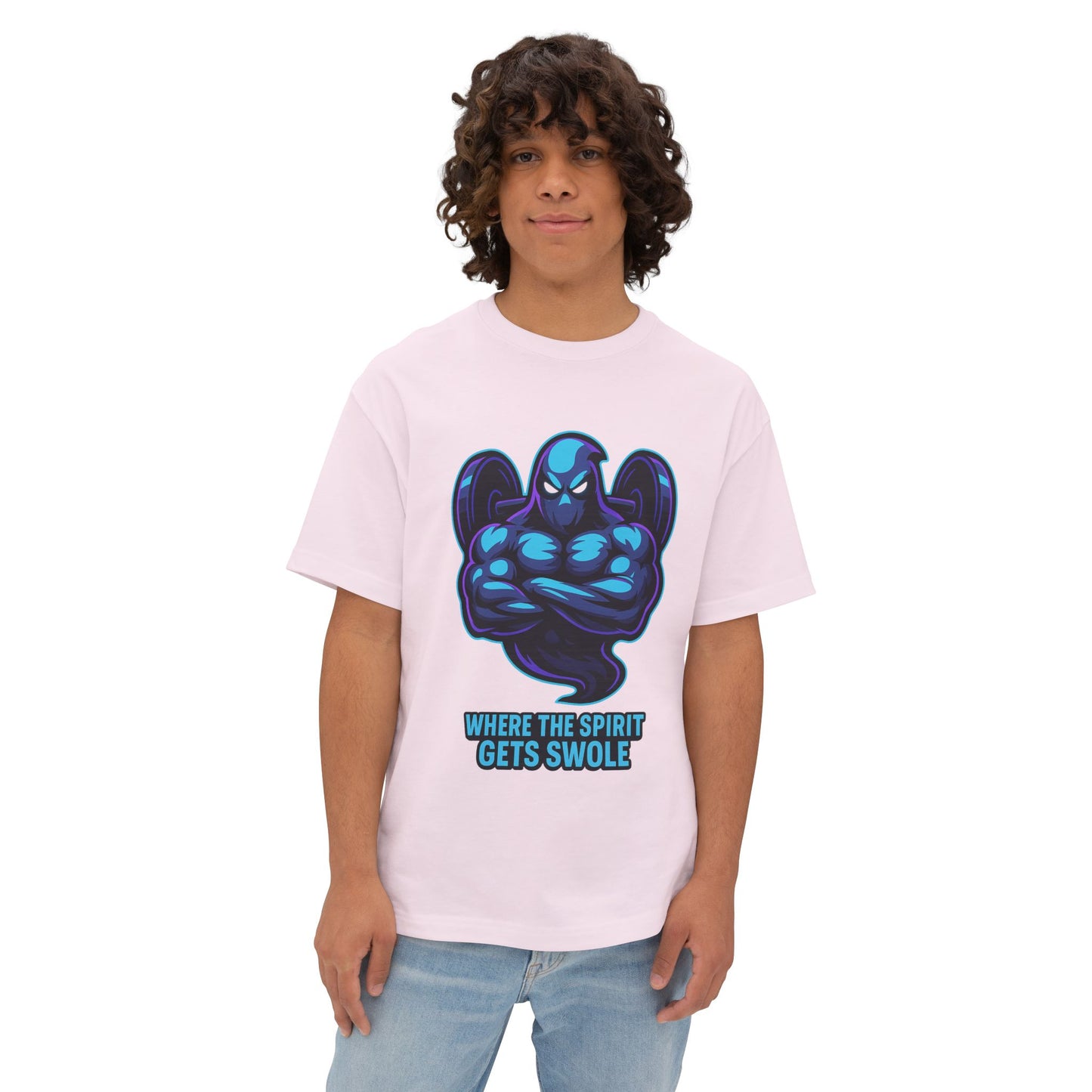 Lift With The Spirit Tee By Swoly Ghost