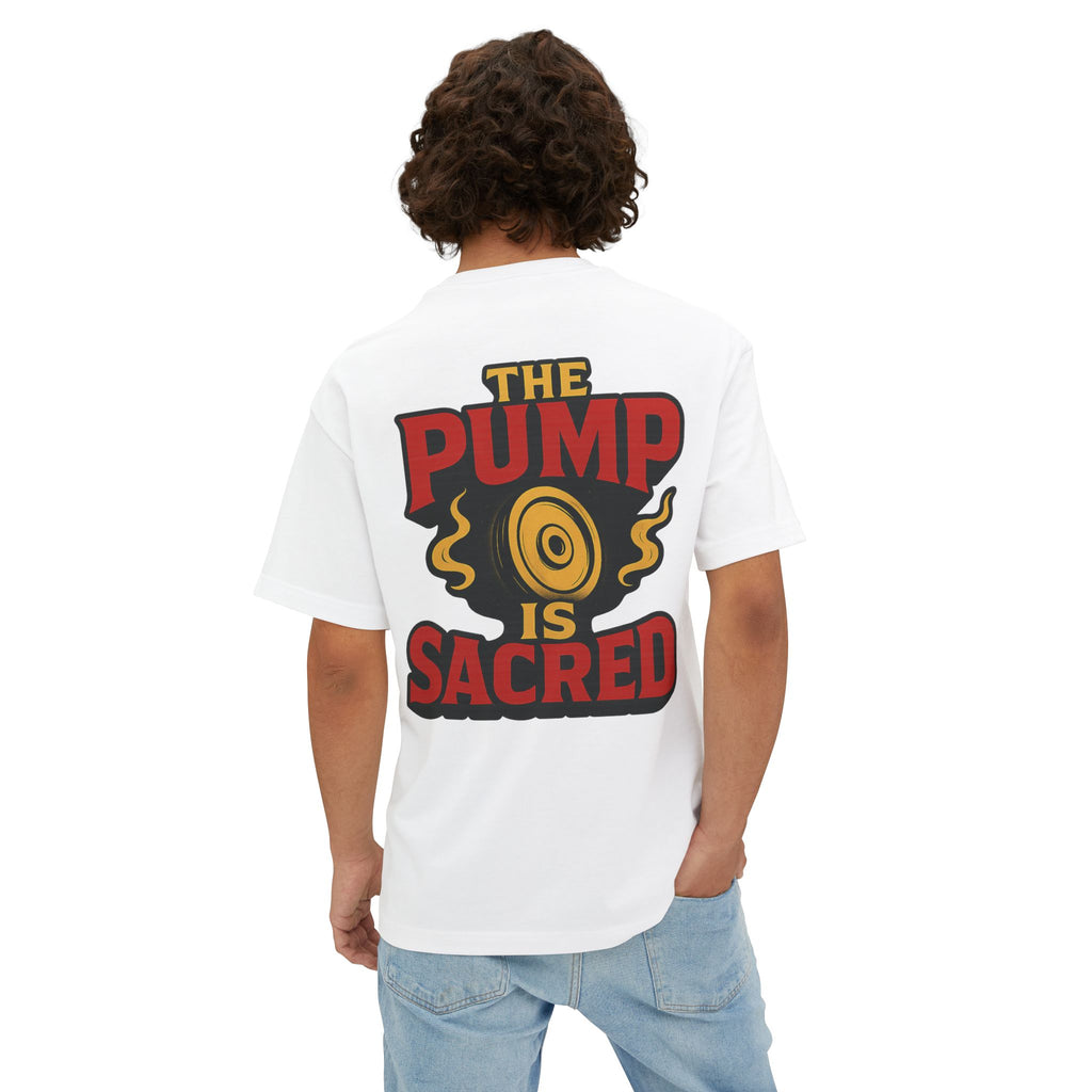 "Lift With The Spirit" / The Pump Is Sacred Graphic Tee By Swoly Ghost