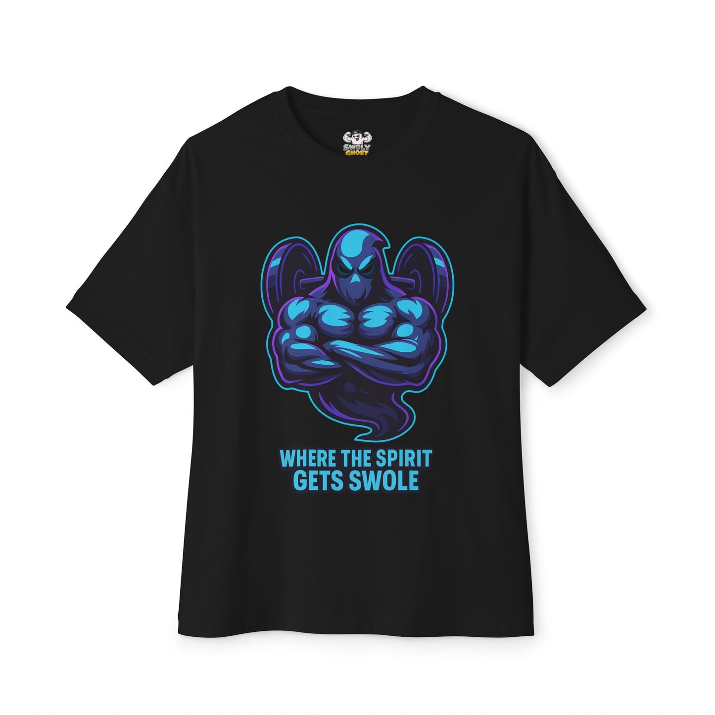 Lift With The Spirit Tee By Swoly Ghost