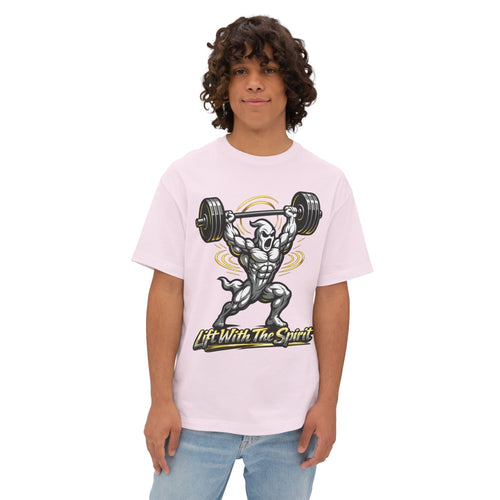 "Lift With The Spirit" / The Pump Is Sacred Graphic Tee By Swoly Ghost