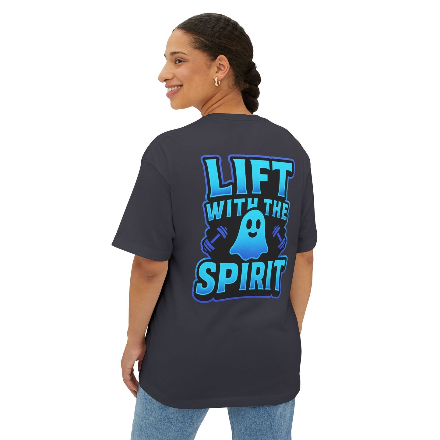 Lift With The Spirit Tee By Swoly Ghost