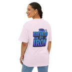 "Blessed by the Pump" / "Elevated By Iron" Oversized Gym T-Shirt By Swoly Ghost