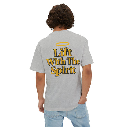 Swoly Ghost Tee #3 Oversized Gym T-Shirt By Swoly Ghost