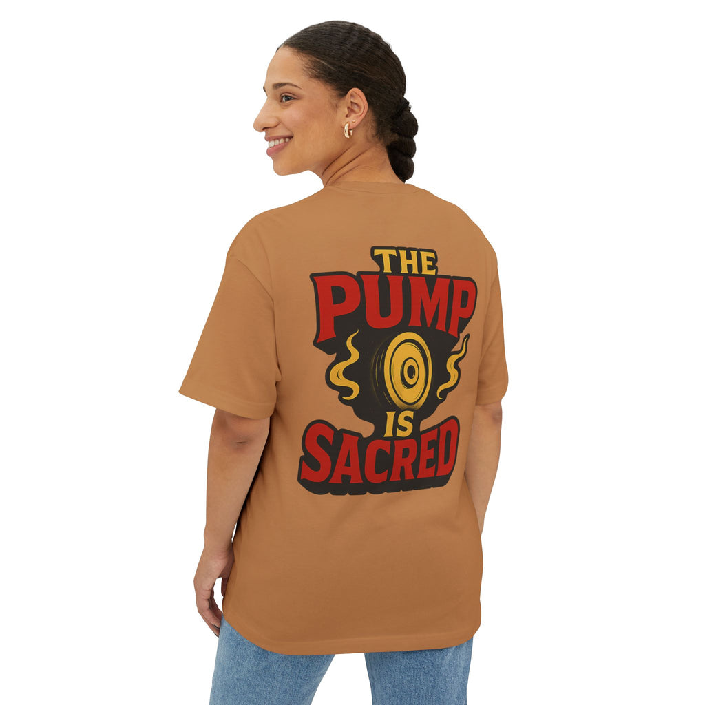 "Lift With The Spirit" / The Pump Is Sacred Graphic Tee By Swoly Ghost