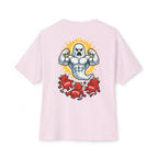 Swoly Ghost Tee #4 — "Lift With The Spirit" Oversized Gym T-Shirt By Swoly Ghost