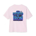 "Blessed by the Pump" / "Elevated By Iron" Oversized Gym T-Shirt By Swoly Ghost