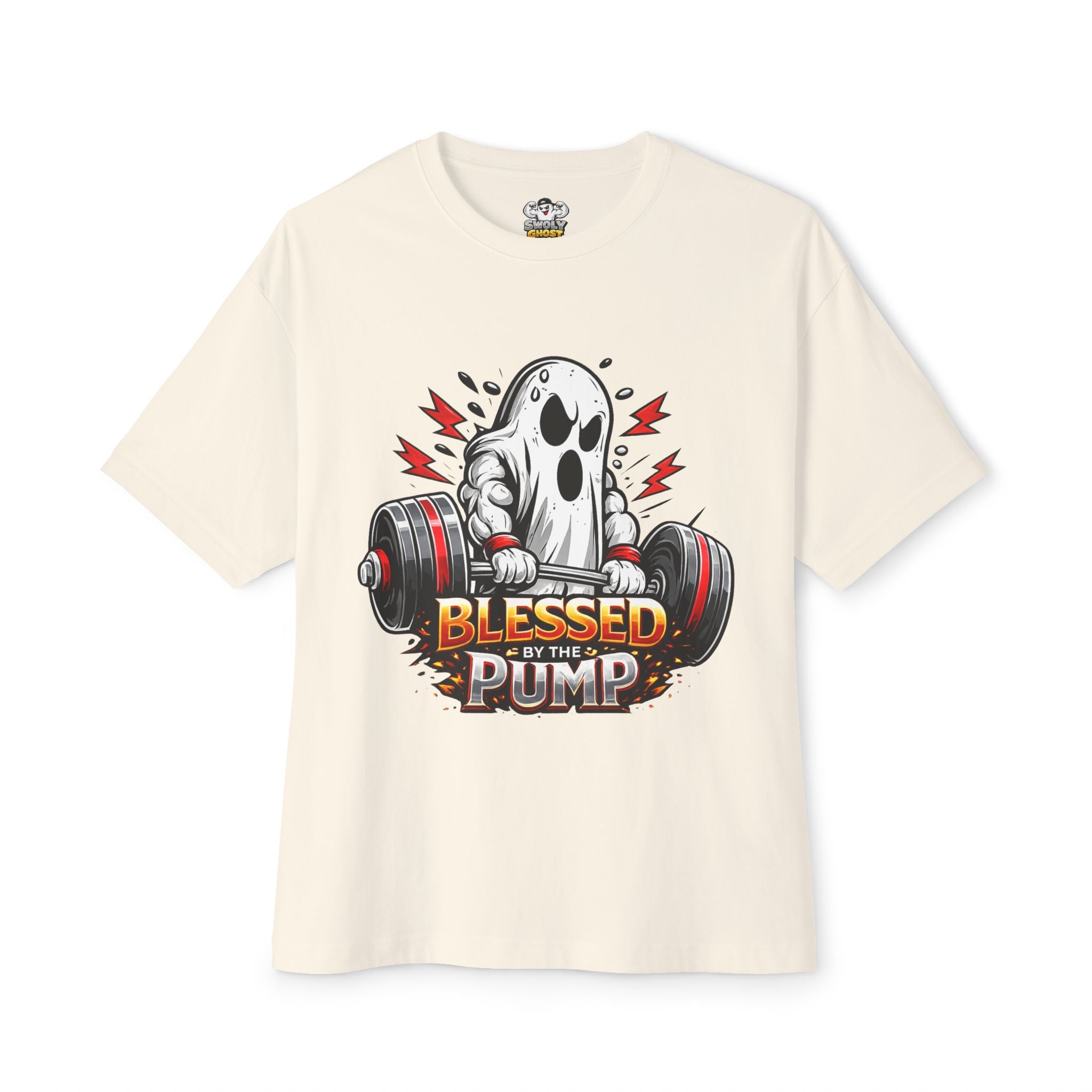 "Blessed By The Pump" Graphic Tee By Swoly Ghost
