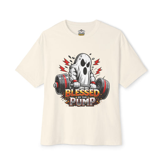 "Blessed By The Pump" Graphic Tee By Swoly Ghost