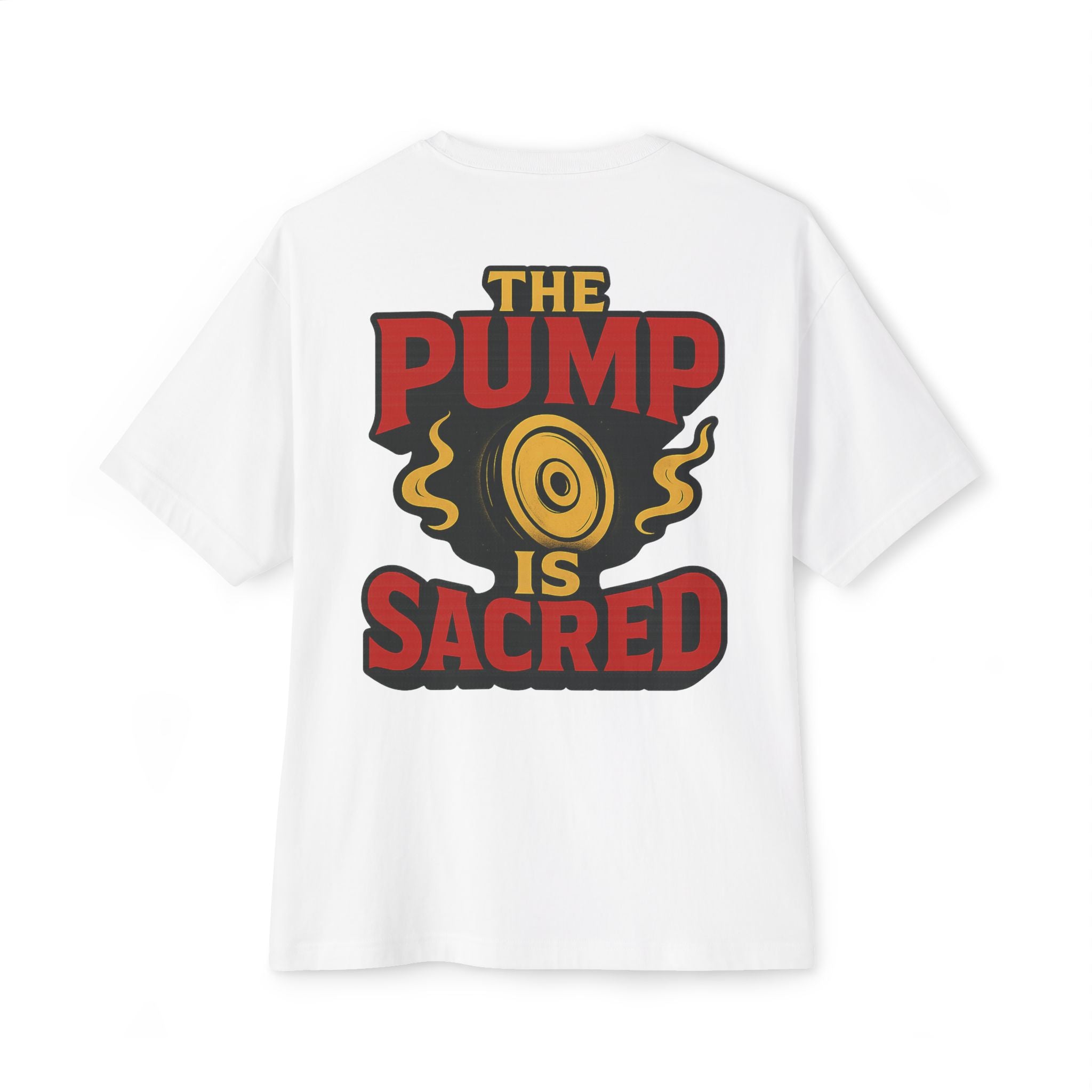 "Lift With The Spirit" / The Pump Is Sacred Graphic Tee By Swoly Ghost