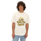 Swoly Ghost Tee #4 — "Lift With The Spirit" Oversized Gym T-Shirt By Swoly Ghost