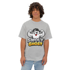 Swoly Ghost Tee #1 — "Blessed by the Pump" Oversized Gym T-Shirt By Swoly Ghost
