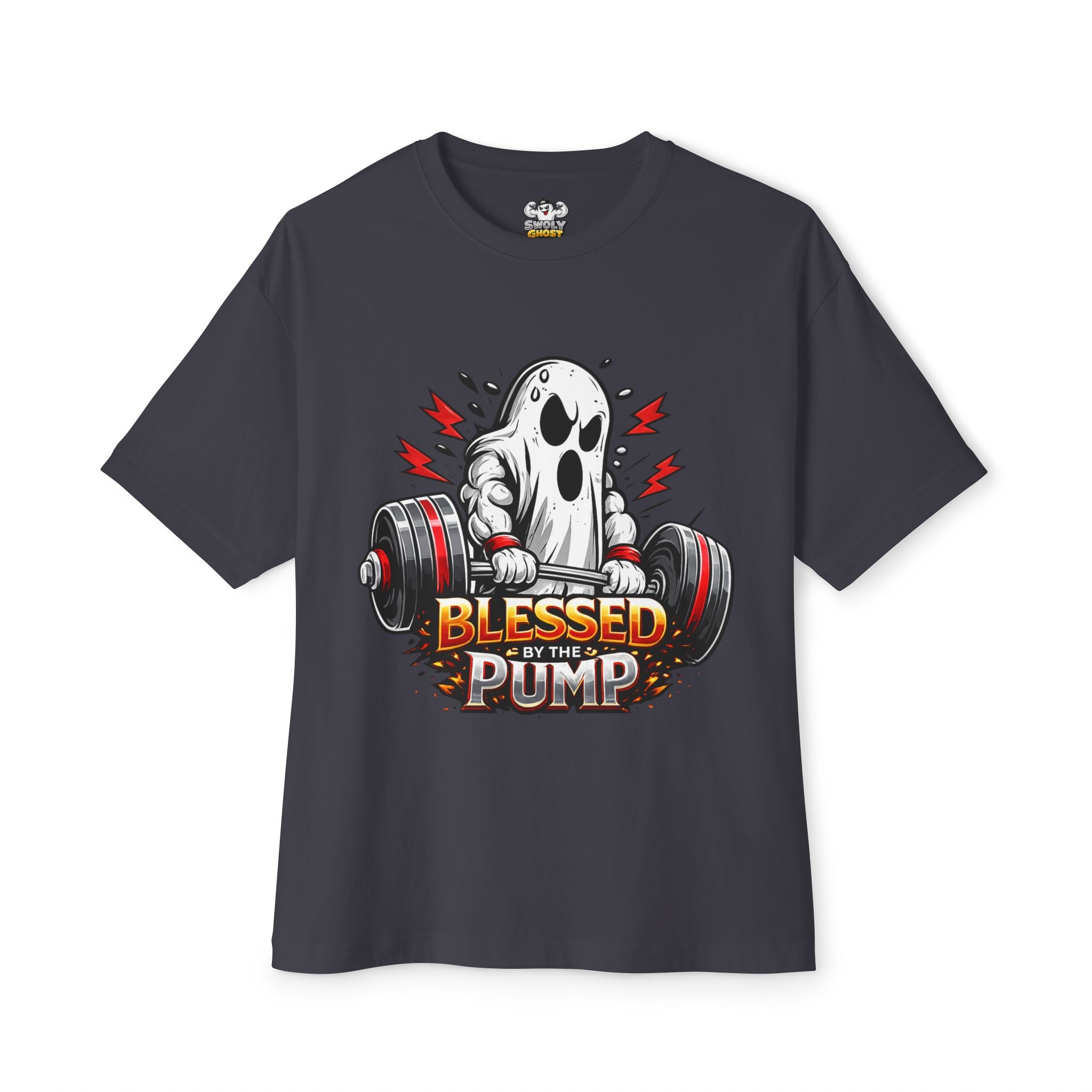 "Blessed By The Pump" Graphic Tee By Swoly Ghost