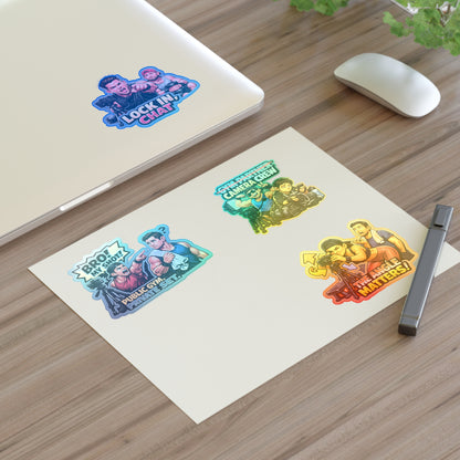Influencer Energy Sticker Sheet #2 By Swoly Ghost — Filmmaker Vibes: "Bro! My Shot!" & "The Angle Matters!"