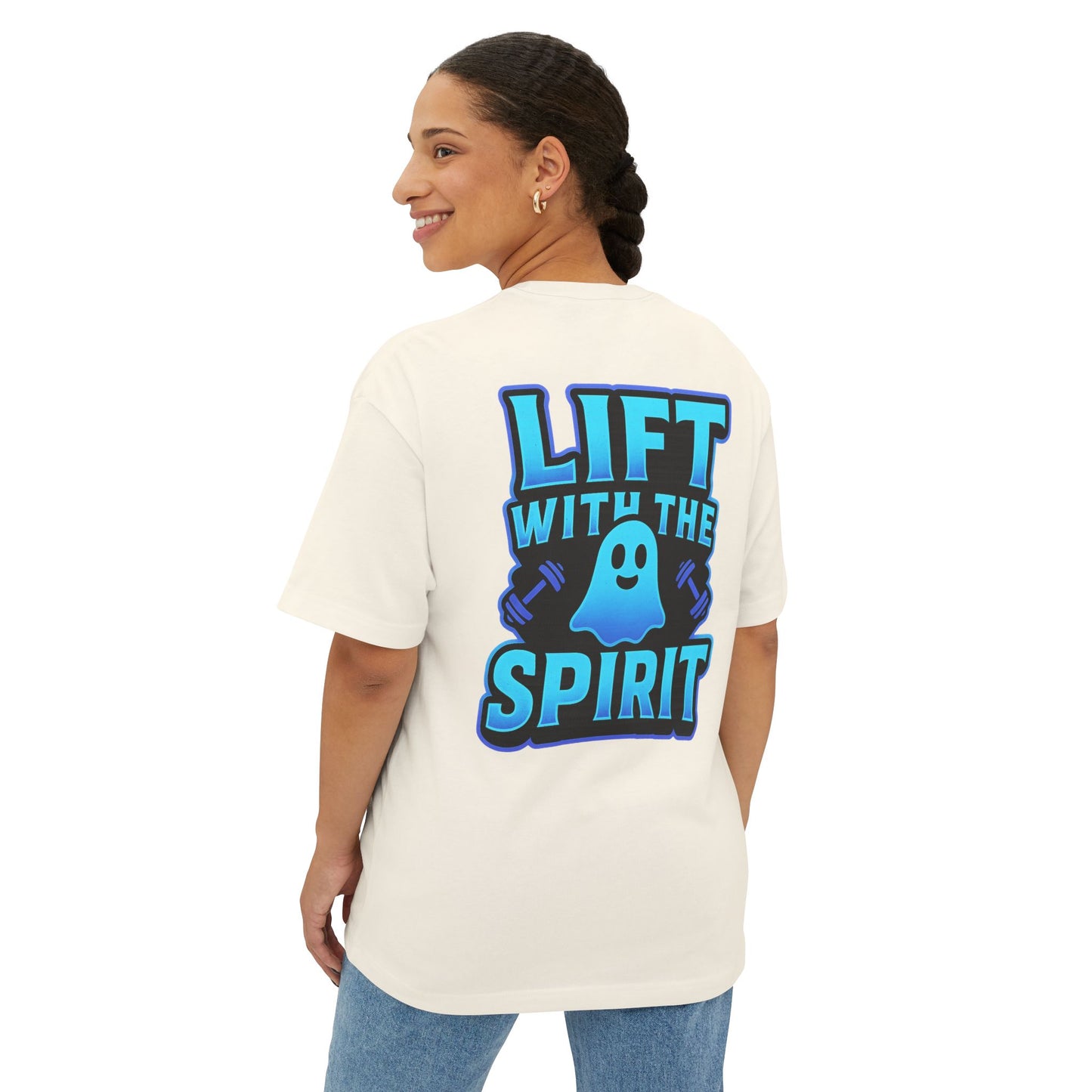 Lift With The Spirit Tee By Swoly Ghost
