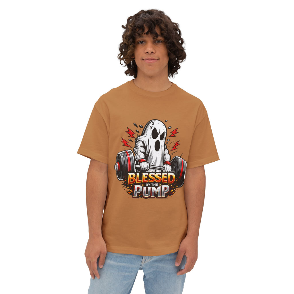 "Blessed By The Pump" Graphic Tee By Swoly Ghost