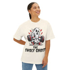 Swoly Ghost Tee #2 Oversized Gym T-Shirt By Swoly Ghost