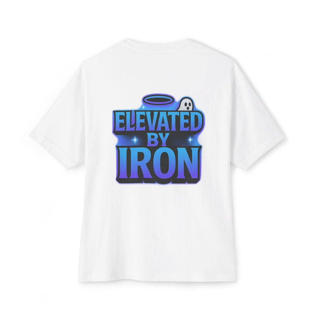"Blessed by the Pump" / "Elevated By Iron" Oversized Gym T-Shirt By Swoly Ghost