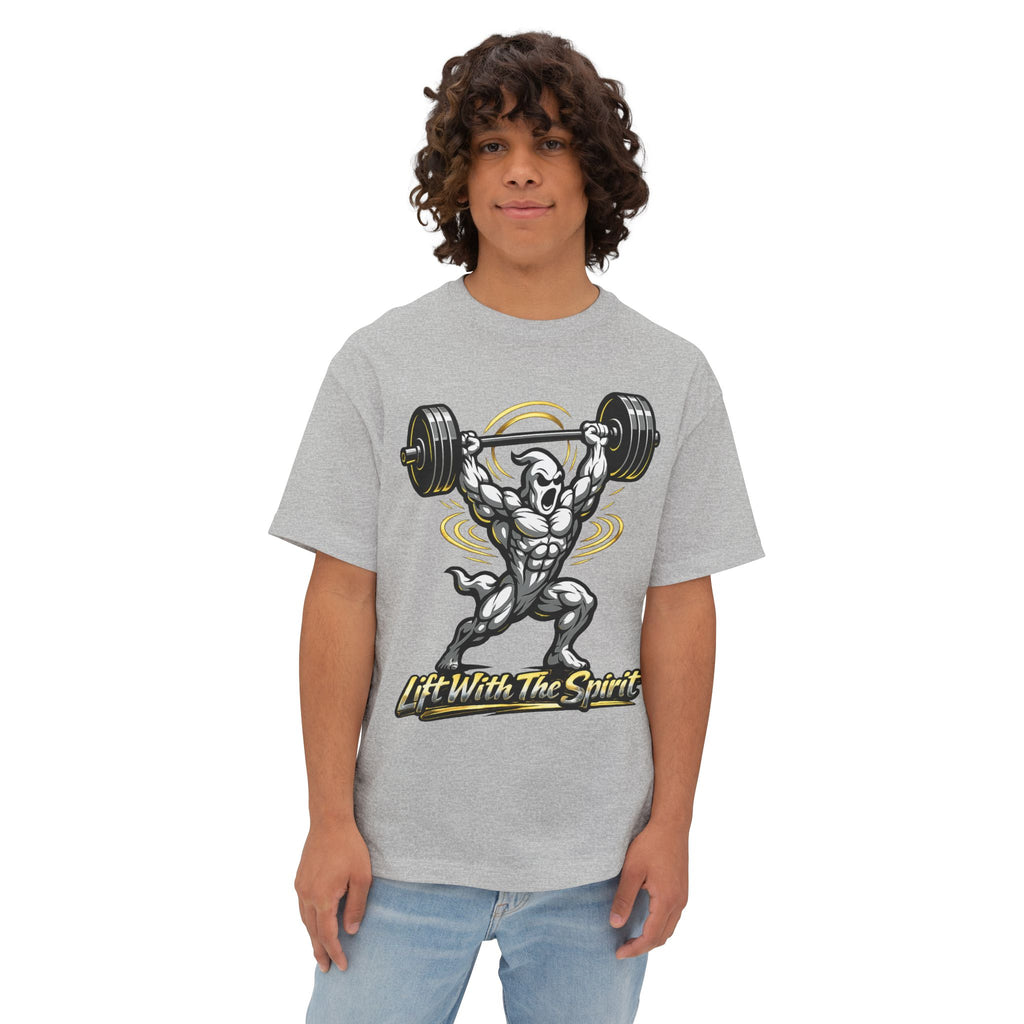 "Lift With The Spirit" / The Pump Is Sacred Graphic Tee By Swoly Ghost