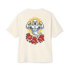 Swoly Ghost Tee #4 — "Lift With The Spirit" Oversized Gym T-Shirt By Swoly Ghost