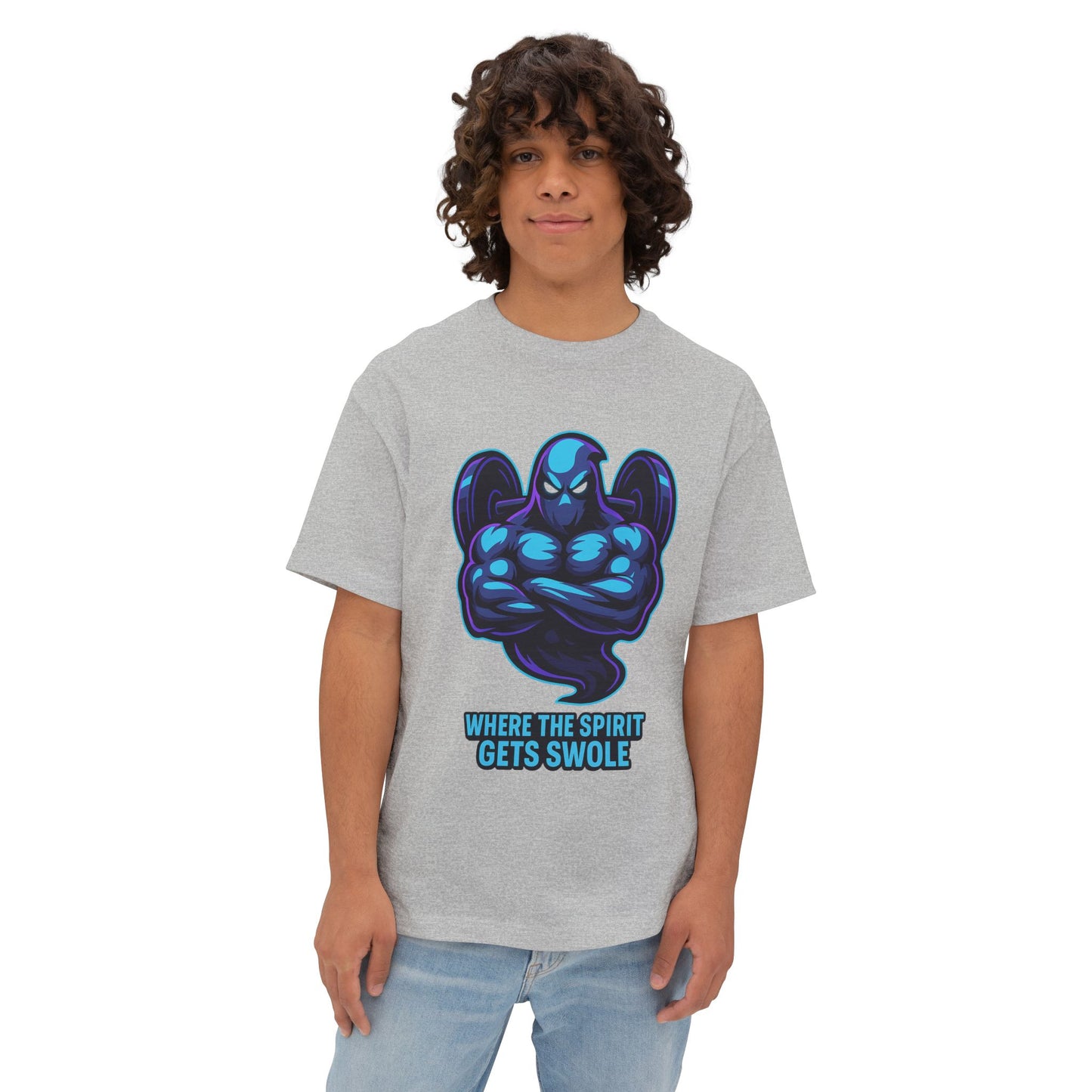 Lift With The Spirit Tee By Swoly Ghost