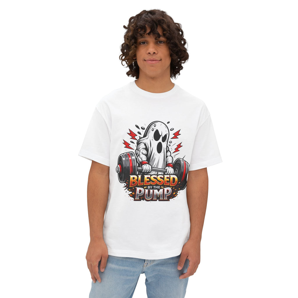 "Blessed By The Pump" Graphic Tee By Swoly Ghost