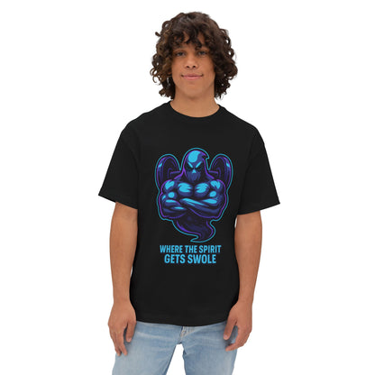 Lift With The Spirit Tee By Swoly Ghost