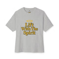 Swoly Ghost Tee #4 — "Lift With The Spirit" Oversized Gym T-Shirt By Swoly Ghost