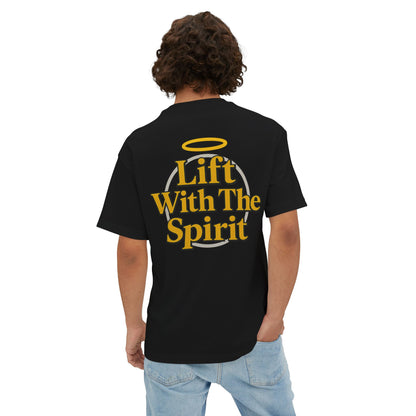 Swoly Ghost Tee #3 Oversized Gym T-Shirt By Swoly Ghost