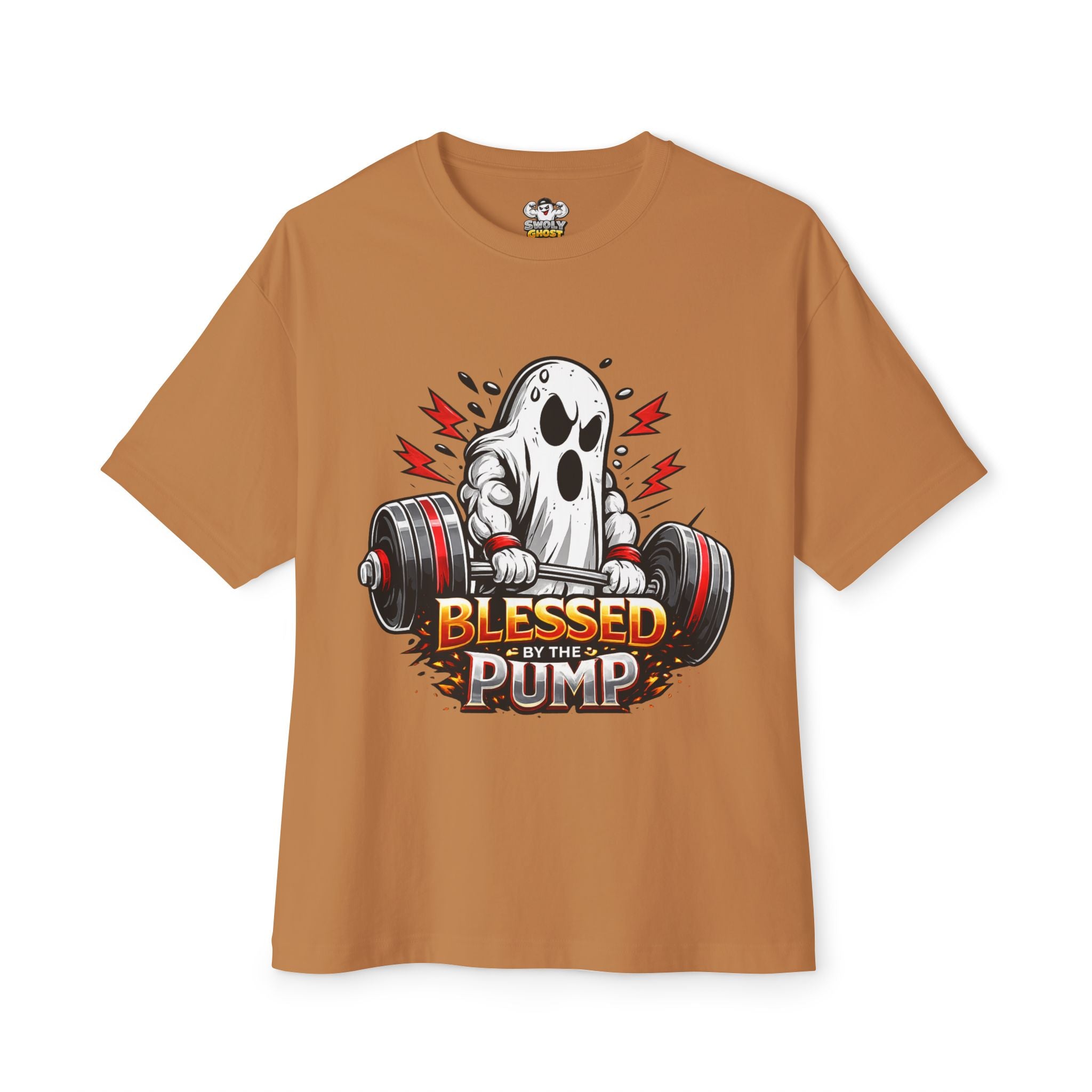 "Blessed By The Pump" Graphic Tee By Swoly Ghost