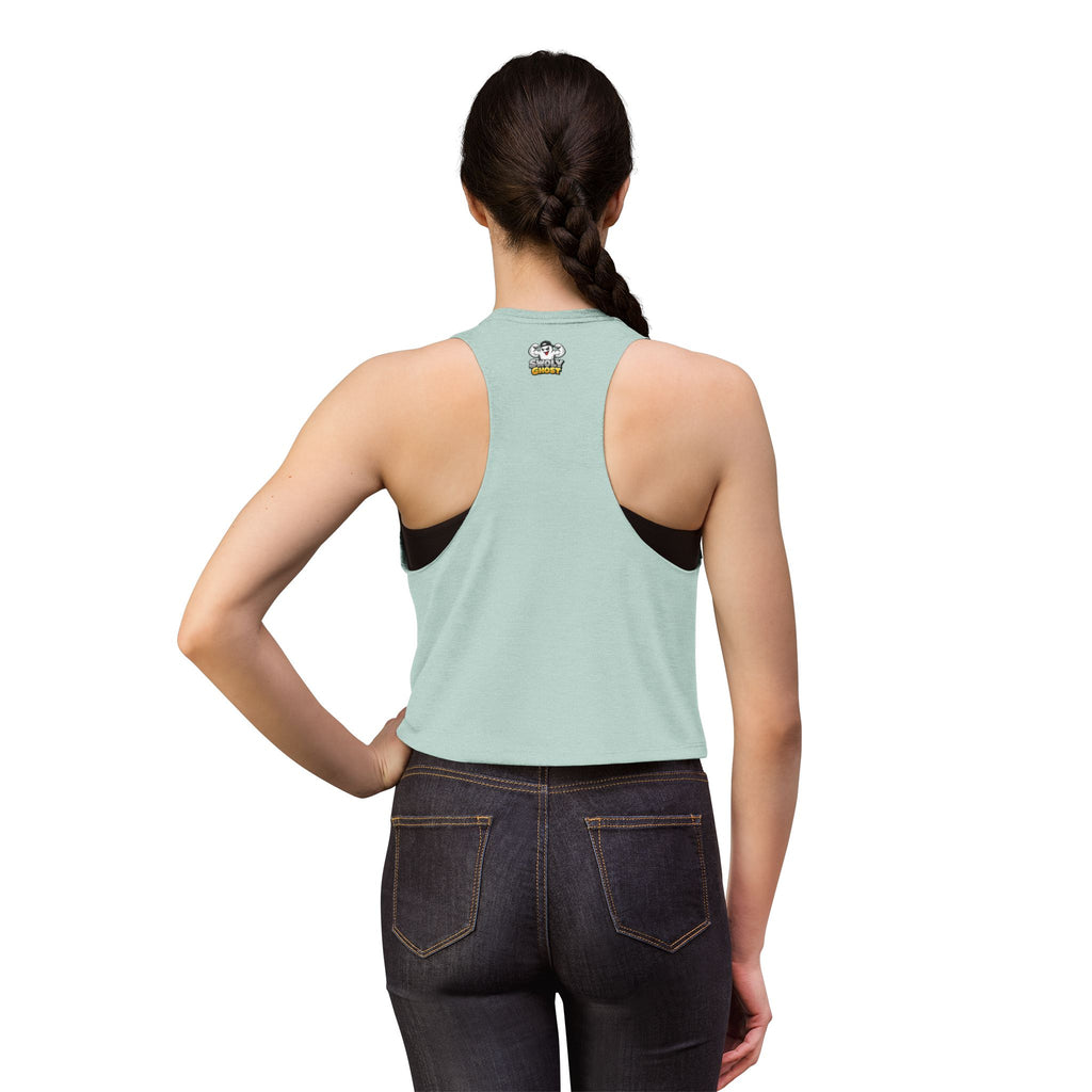 Women's Muscle Fitness Tank Crop Top #2 By Swoly Ghost