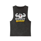 "Lift With The Spirit" Stonewash Tank Top by Swoly Ghost