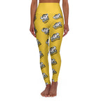Swoly Ghost Graphic High-Waist Yoga Leggings By Swoly Ghost