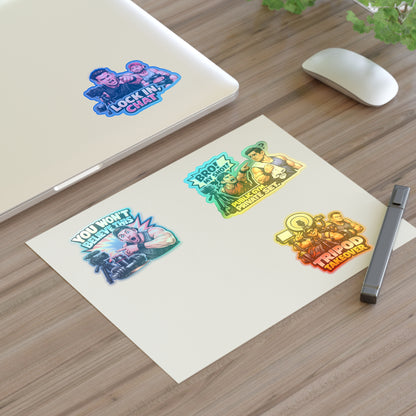 Influencer Energy Sticker Sheet #3 By Swoly Ghost— 'Tripod Takeover' Camera Crew Decals