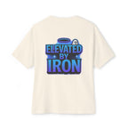 "Blessed by the Pump" / "Elevated By Iron" Oversized Gym T-Shirt By Swoly Ghost