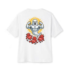 Swoly Ghost Tee #4 — "Lift With The Spirit" Oversized Gym T-Shirt By Swoly Ghost