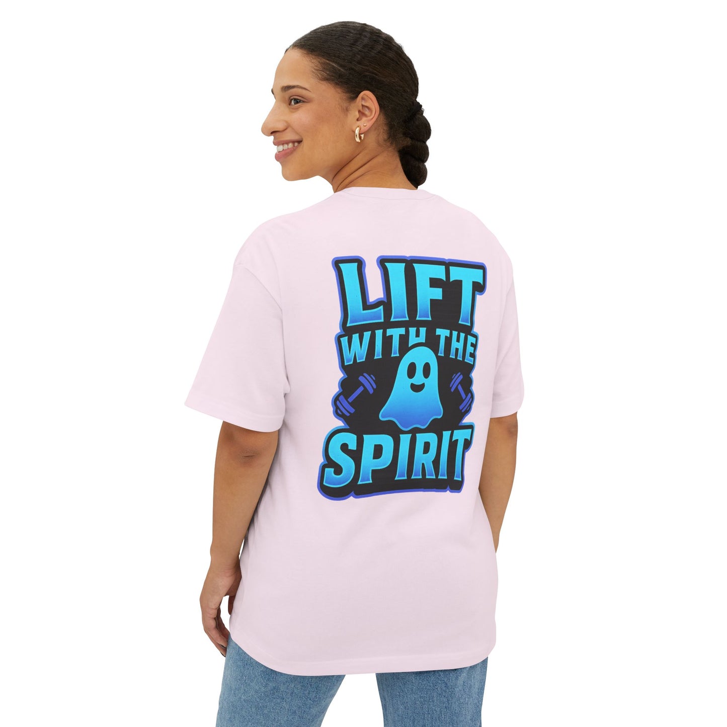 Lift With The Spirit Tee By Swoly Ghost