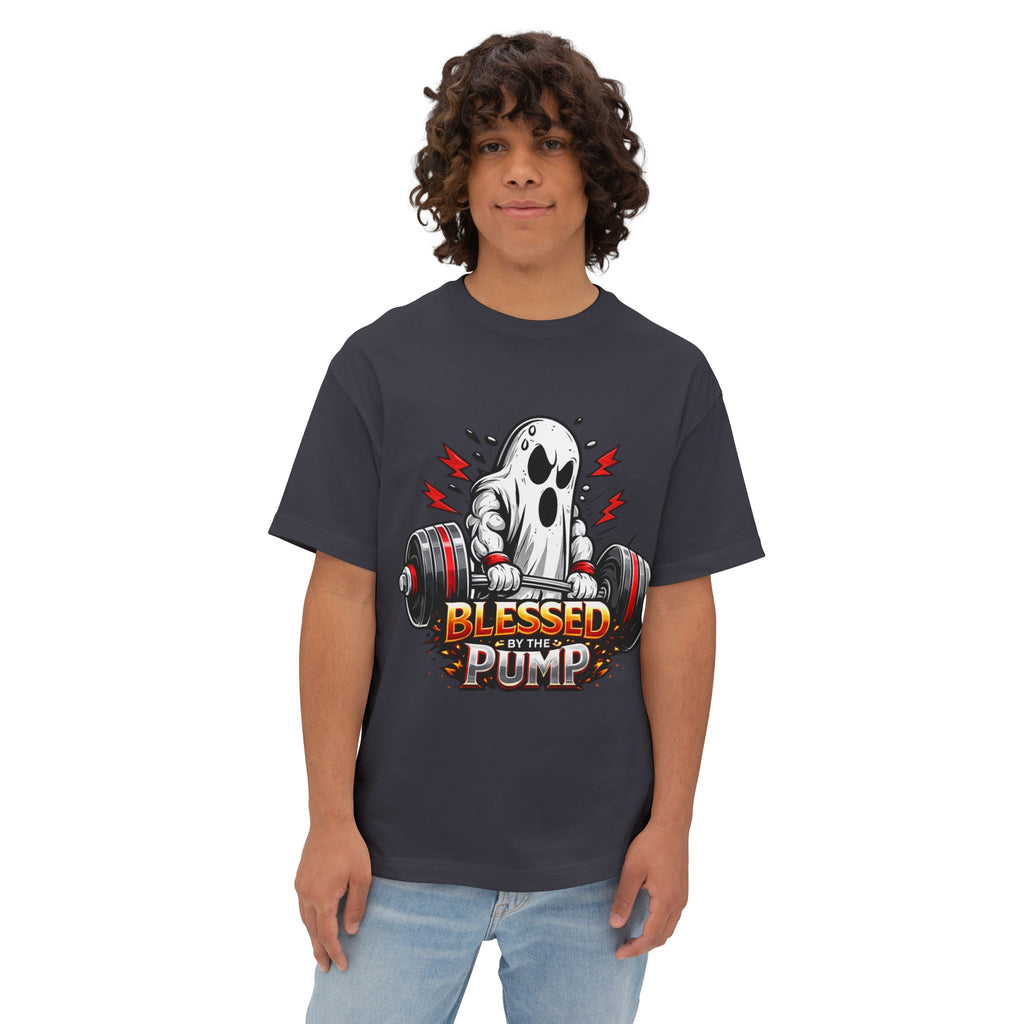 "Blessed By The Pump" Graphic Tee By Swoly Ghost