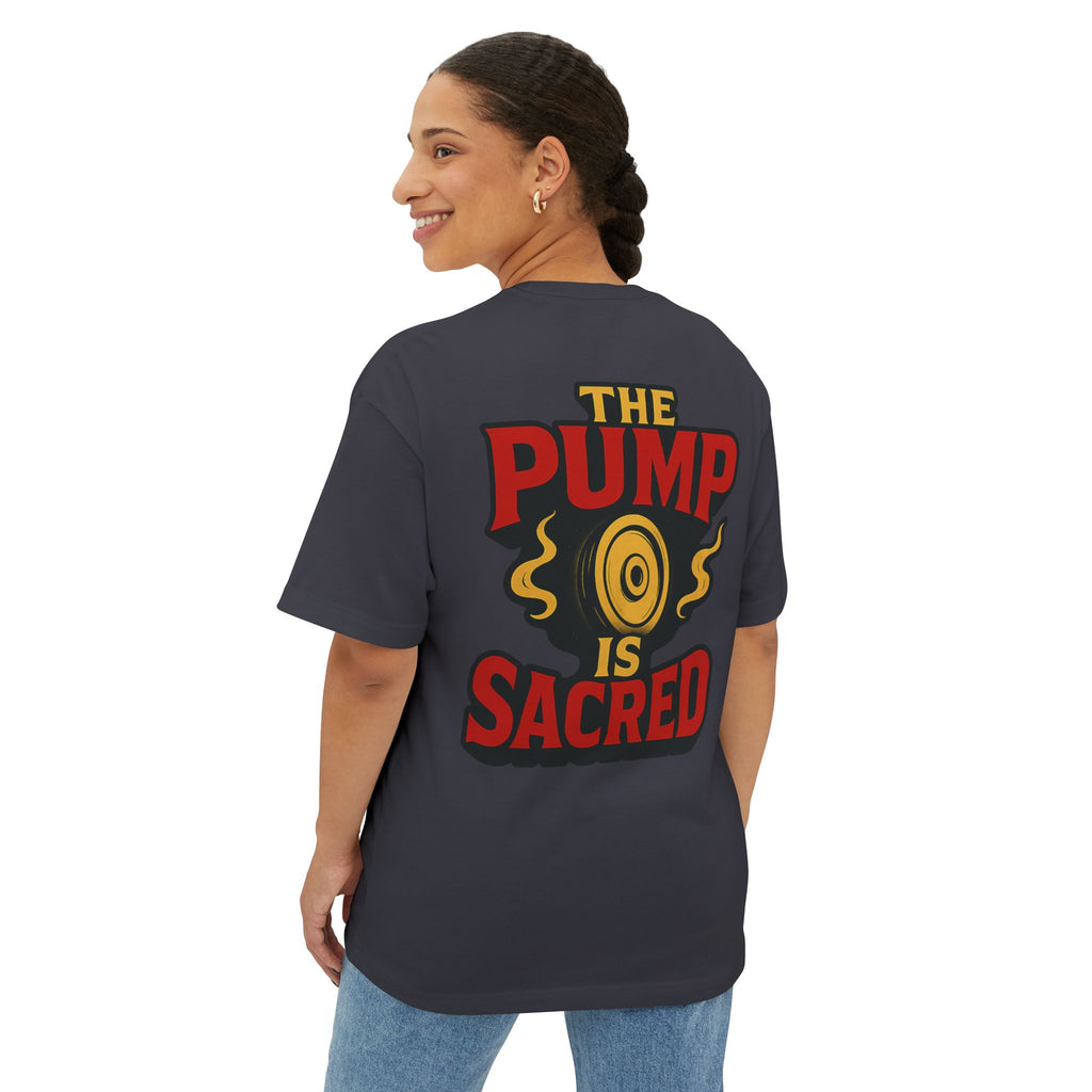 "Lift With The Spirit" / The Pump Is Sacred Graphic Tee By Swoly Ghost