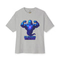 "Blessed by the Pump" / "Elevated By Iron" Oversized Gym T-Shirt By Swoly Ghost