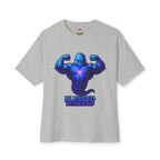 "Blessed by the Pump" / "Elevated By Iron" Oversized Gym T-Shirt By Swoly Ghost