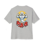 Swoly Ghost Tee #4 — "Lift With The Spirit" Oversized Gym T-Shirt By Swoly Ghost