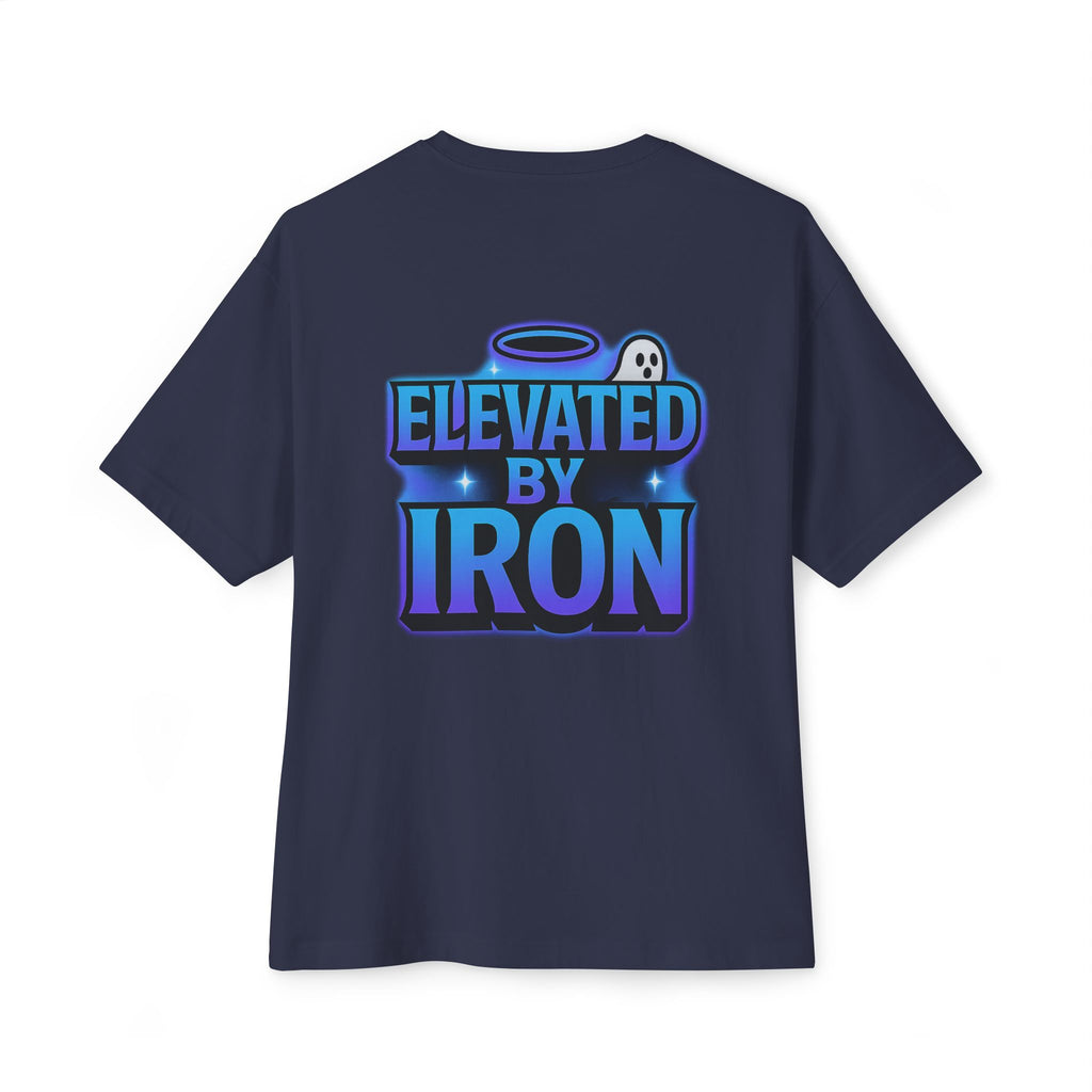 "Blessed by the Pump" / "Elevated By Iron" Oversized Gym T-Shirt By Swoly Ghost
