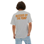 Swoly Ghost Tee #1 — "Blessed by the Pump" Oversized Gym T-Shirt By Swoly Ghost