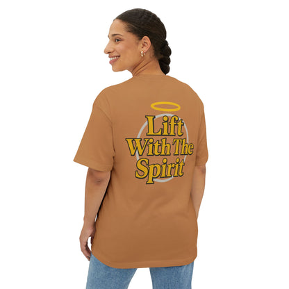 Swoly Ghost Tee #3 Oversized Gym T-Shirt By Swoly Ghost
