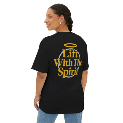 Swoly Ghost Tee #3 Oversized Gym T-Shirt By Swoly Ghost