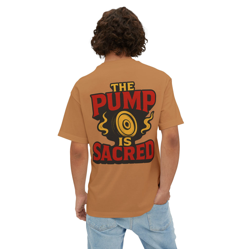 "Lift With The Spirit" / The Pump Is Sacred Graphic Tee By Swoly Ghost