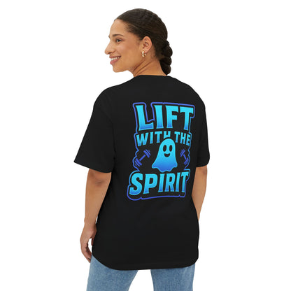 Lift With The Spirit Tee By Swoly Ghost