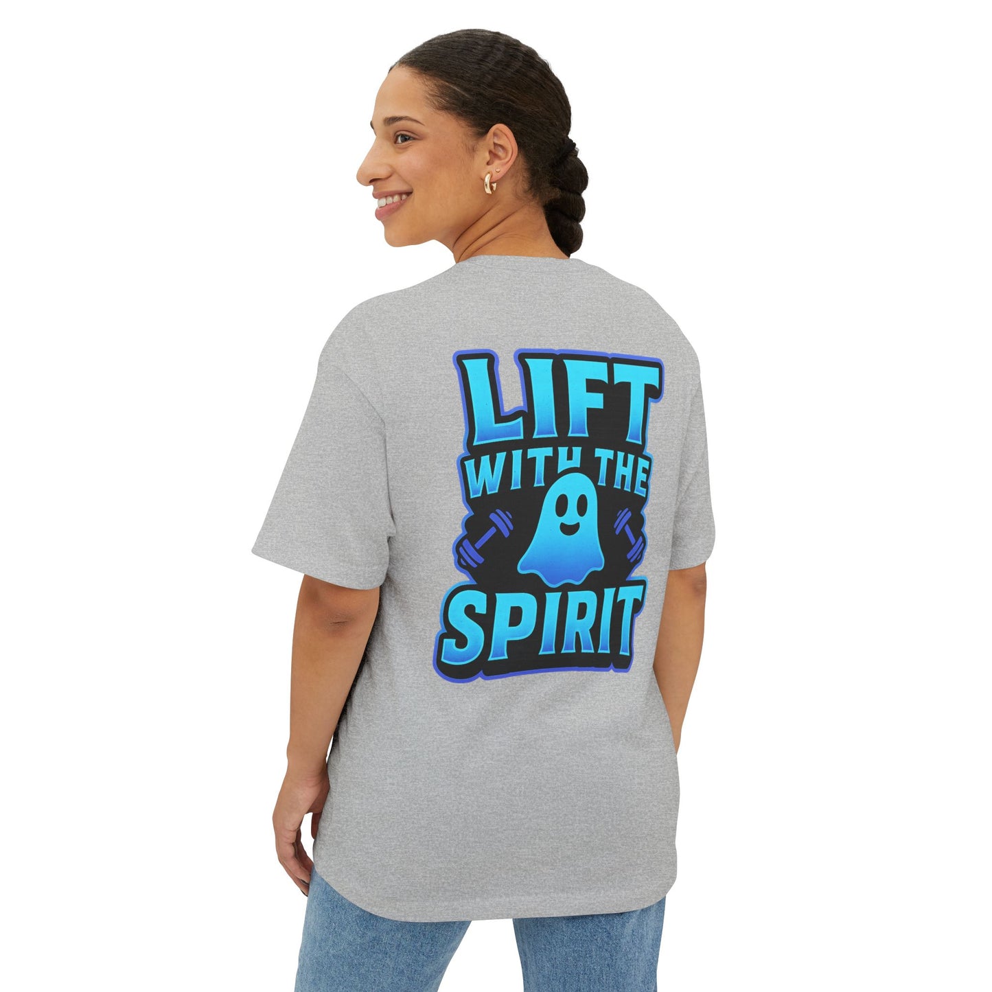Lift With The Spirit Tee By Swoly Ghost