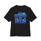"Blessed by the Pump" / "Elevated By Iron" Oversized Gym T-Shirt By Swoly Ghost