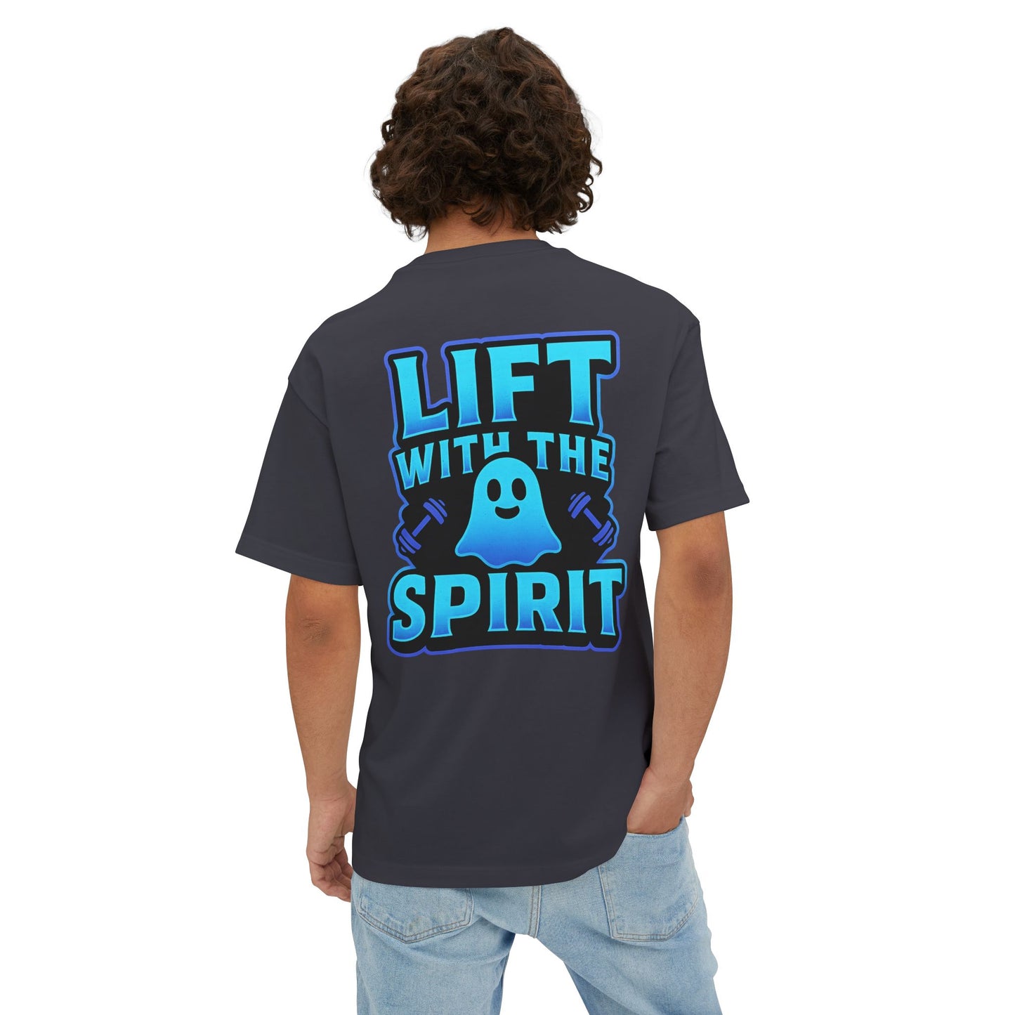 Lift With The Spirit Tee By Swoly Ghost